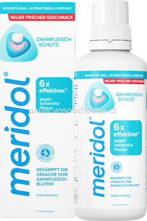 meridol Mundspülung Zahnfleischschutz antibakteriell, 400 ml