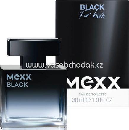 Mexx Black Man Eau de Toilette, 30 ml