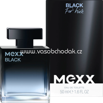 Mexx Black Man Eau de Toilette, 50 ml