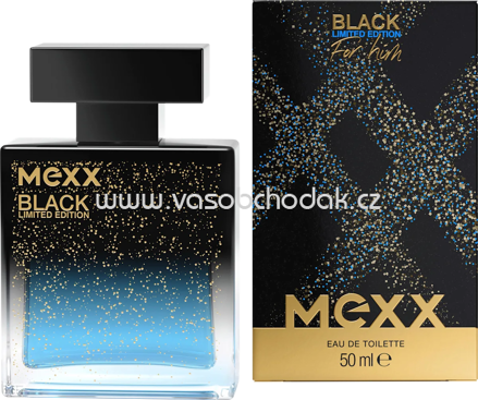 Mexx Black Man Eau de Toilette, 50 ml Mexx Black Man Eau de Toilette, 50 ml