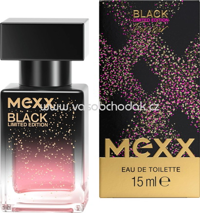 Mexx Black Woman Eau de Toilette, 15 ml Mexx Black Woman Eau de Toilette, 15 ml