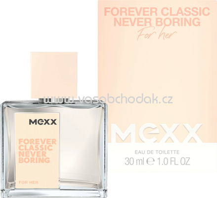 Mexx Forever Classic Never Boring Eau de Toilette, 30 ml