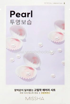 MISSHA Tuchmaske Airy Fit Pearl, 1 St