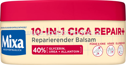 Mixa Bodybalsam 10in1 Cica Repair+ Urea, 150 ml