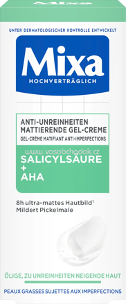 Mixa Gel-Creme mattierend Anti-Unreinheiten, 50 ml