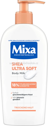 Mixa Körpermilch Shea Ultra Soft, 250 ml