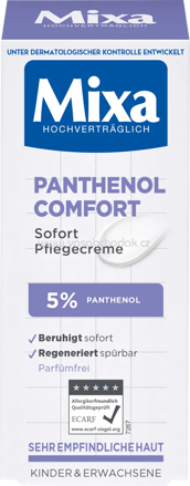 Mixa Pflegecreme Panthenol Comfort, 50 ml