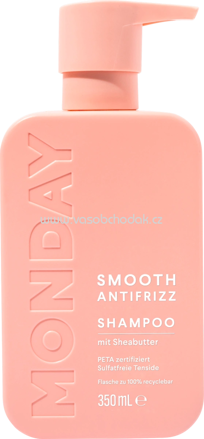 MONDAY Shampoo Smooth Anti Frizz, 350 ml