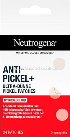 Neutrogena Anti Pickel Patches Hydrokolloid, 24 St