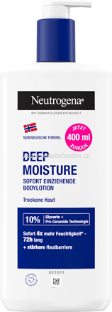 Neutrogena Bodylotion Deep Moisture, 400 ml