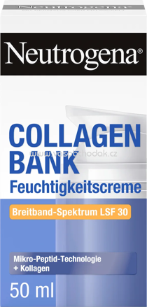 Neutrogena Feuchtigkeitscreme Collagen Bank LSF 30, 50 ml Neutrogena Feuchtigkeitscreme Collagen Bank LSF 30, 50 ml