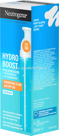 Neutrogena Fluid Hydro Boost Hydrating LSF 50, 50 ml