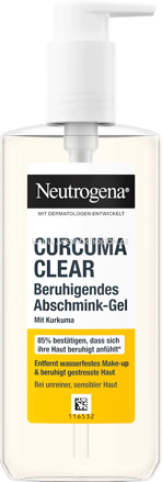 Neutrogena Reinigungsgel 3in1 Curcuma Clear, 200 ml