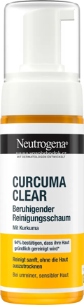 Neutrogena Reinigungsschaum Curcuma Clear, 150 ml