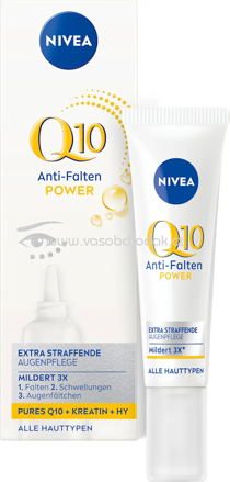NIVEA Anti Falten Augencreme Q10 Power, 15 ml