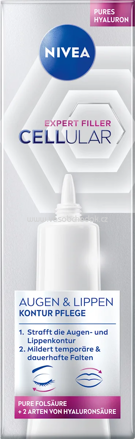 NIVEA Augen- und Lippenpflege Cellular Expert Filler, 15 ml