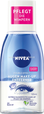 NIVEA Augen Make-up Entferner double effect, 125 ml