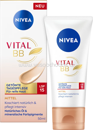 NIVEA BB Cream Vital LSF 15, 50 ml