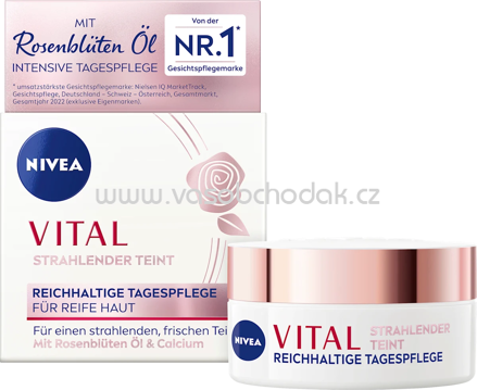 NIVEA Gesichtscreme Vital strahlender Teint, 50 ml