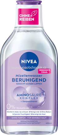 NIVEA Mizellenwasser beruhigend, 400 ml