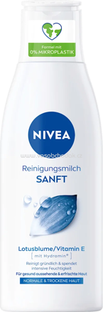 NIVEA Reinigungsmilch Essentials sanft, 200 ml