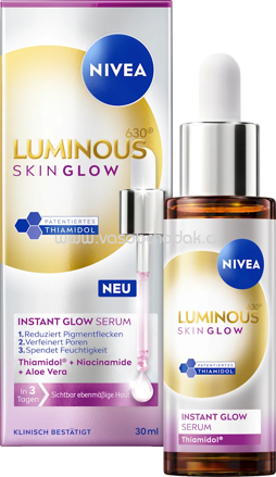 NIVEA Serum Luminous Skin Glow, 30 ml