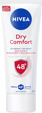 NIVEA Antitranspirant Deocreme Dry Comfort, 75 ml