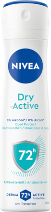NIVEA Antitranspirant Deospray Dry Active, 150 ml