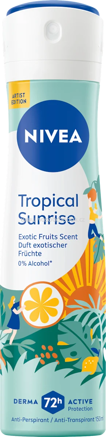 NIVEA Antitranspirant Deospray Tropical Sunrise, 150 ml