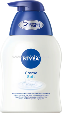 NIVEA Flüssigseife Creme soft, 250 ml