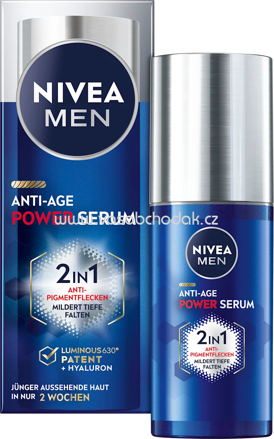 NIVEA MEN Anti Age Serum Luminous Power, 30 ml