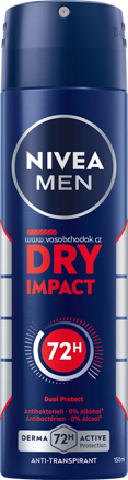 NIVEA MEN Antitranspirant Deospray Dry Impact, 150 ml
