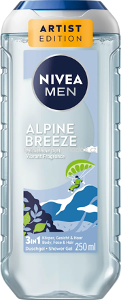 NIVEA MEN Duschgel Alpine Breeze 3in1, 250 ml