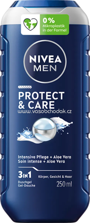 NIVEA MEN Duschgel Protect & Care 3in1, 250 ml