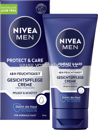 NIVEA MEN Gesichtscreme Protect & Care, 75 ml