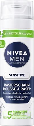  NIVEA MEN Rasierschaum Sensitive, 200 ml