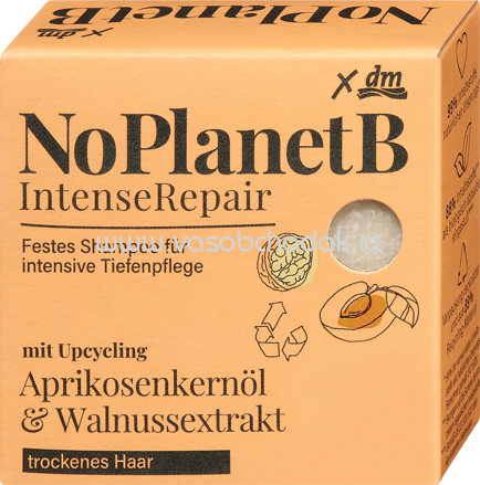 No Planet B Festes Shampoo Intense Repair, 75g