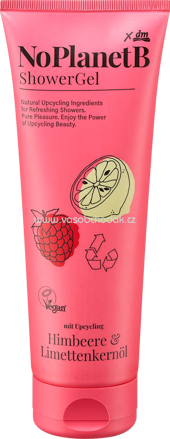 No Planet B Pflegedusche Himbeere & Limettenkernöl, 250 ml