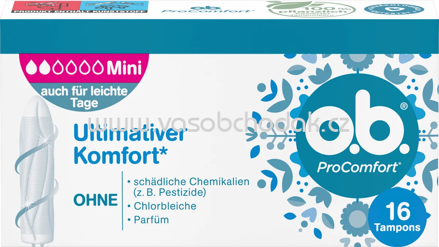 o.b. Tampons ProComfort Mini, 16 St