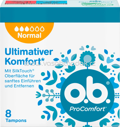 o.b. Tampons ProComfort Normal Reisegröße, 8 St