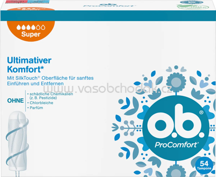 o.b. Tampons ProComfort Super, 54 St
