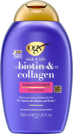 OGX Conditioner thick & full, Biotin & Collagen, 385 ml
