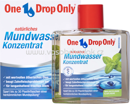 One Drop Only Mundwasser Konzentrat, fluoridfrei, 50 ml
