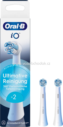 Oral-B Aufsteckbürste iO Ultimative Reinigung weiß, 2 St