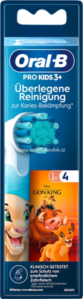 Oral-B Aufsteckbürsten Kinder PRO König der Löwen, ab 3 Jahren, 4 St