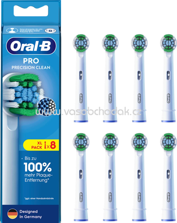 Oral-B Aufsteckbürsten PRO Precision Clean, 8 St
