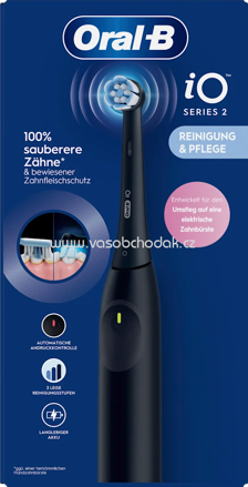 Oral-B Elektrische Zahnbürste iO Series 2 Night Black, 1 St