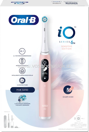  Oral-B Elektrische Zahnbürste iO Series 6 Pink Sand, 1 St