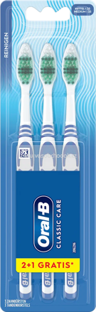 Oral-B Zahnbürste Classic Care mittel, 3 St