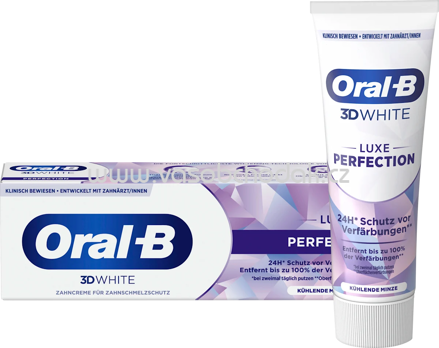 Oral-B Zahnpasta 3D White Luxe Perfection, 75 ml Oral-B Zahnpasta 3D White Luxe Perfection, 75 ml